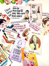 Load image into Gallery viewer, Papers & Potty Mouths Sticker Ephemera Pack