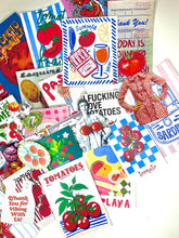 Load image into Gallery viewer, Tomato 🍅 Girl Summer Ephemera Pack