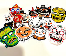 Load image into Gallery viewer, Retro Halloween Ephemera Pack