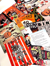 Load image into Gallery viewer, Retro Halloween Ephemera Pack