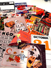 Load image into Gallery viewer, Retro Halloween Ephemera Pack