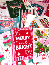 Load image into Gallery viewer, Merry & Bright Christmas Ephemera Pack