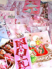 Load image into Gallery viewer, Pink Christmas Ephemera Pack