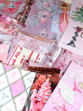 Load image into Gallery viewer, Pink Christmas Ephemera Pack