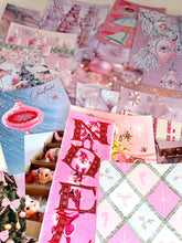 Load image into Gallery viewer, Pink Christmas Ephemera Pack