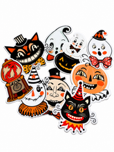 Load image into Gallery viewer, Retro Halloween Sticker Pack
