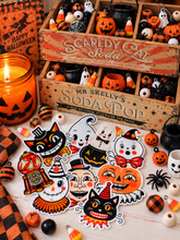 Load image into Gallery viewer, Retro Halloween Sticker Pack
