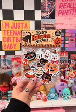 Load image into Gallery viewer, Retro Halloween Sticker Pack
