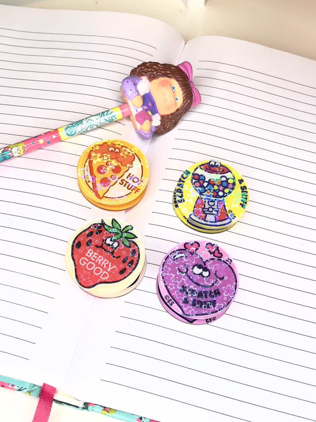Scratch n Sniff Journal Clips