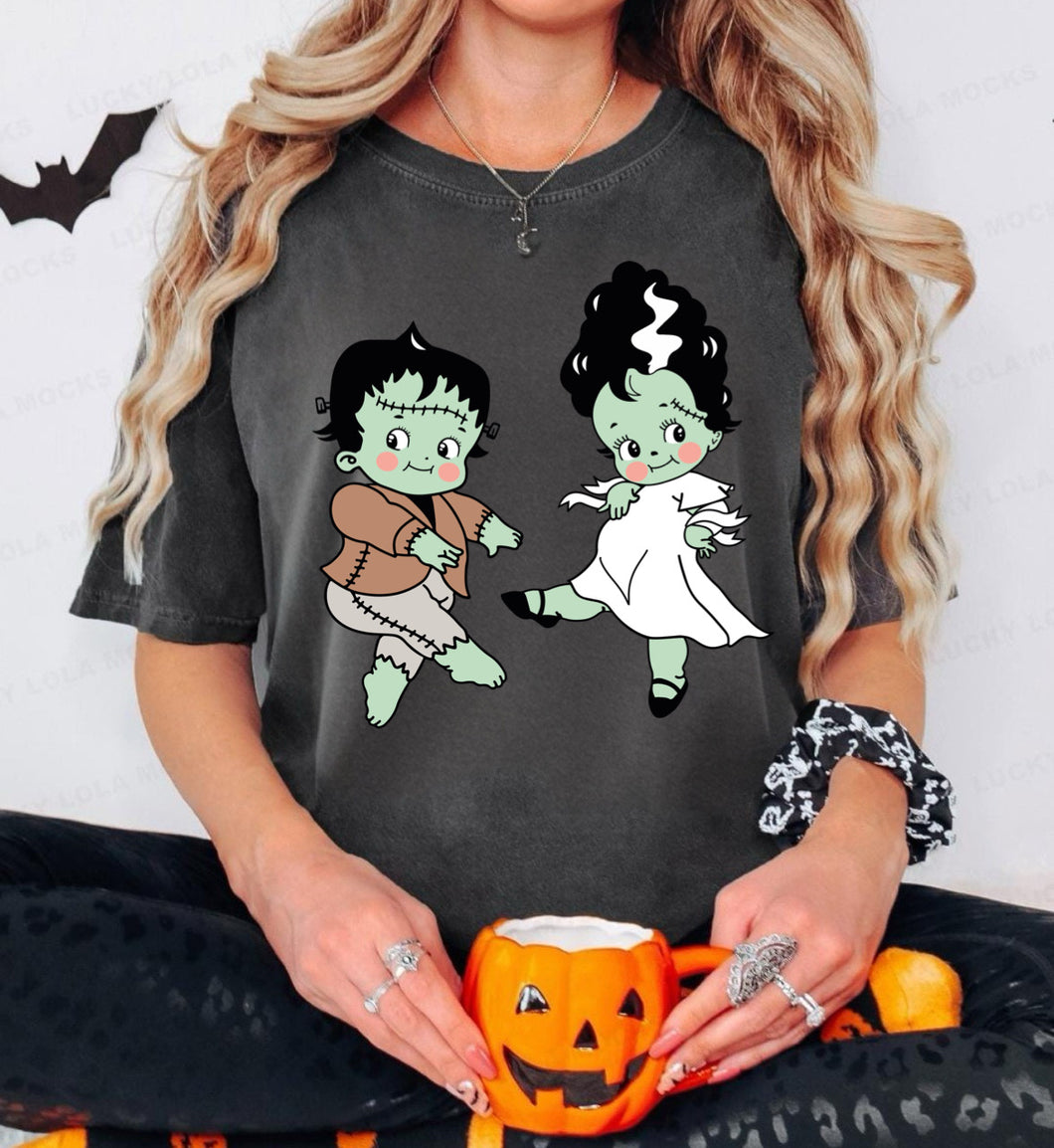 Frankenstein Kewpies Tee/Crewneck