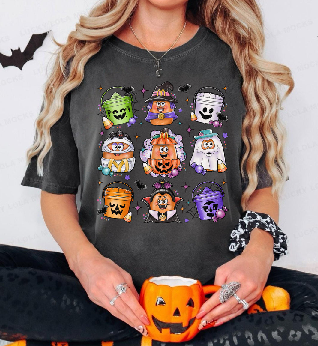 Halloween Buckets Tee/Crewneck
