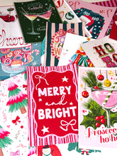 Load image into Gallery viewer, Merry &amp; Bright Christmas Ephemera Pack
